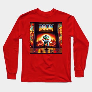 Doom the Arcade Machine. Long Sleeve T-Shirt